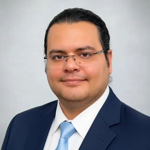 Portrait of SeyedRasool Sadrieh in a navy suit